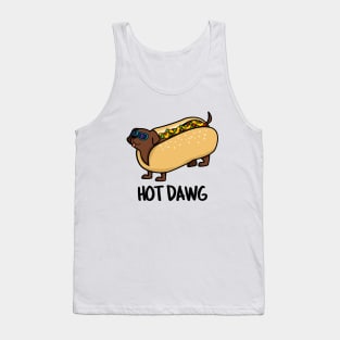 Hot Dawg Cute Hot Dog Pun Tank Top